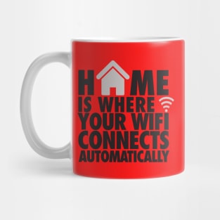 Home is where wifi is Mug